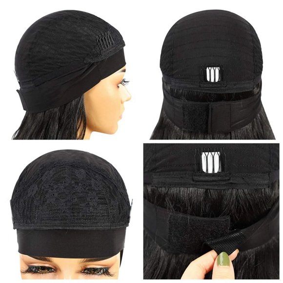 Long Black HeadBand Wig - Picture 2 of 3